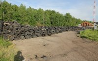 Waste Rubber Storage