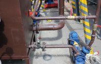 Pump of the unit for oil sludge recycling