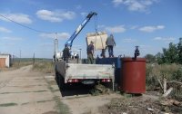 Unloading of the modules of the Unit Pirotex