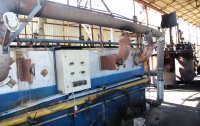 Pyrolysis furnace of the unit Pirotex designed for mechanical rubber goods recycling