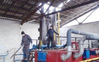 Installation of the Pyrolysis Unit in Ravda, Bulgaria