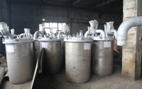 set of crucibles prepared for shipment