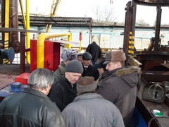 Демонстрационный показ оборудования: февраль 2009.