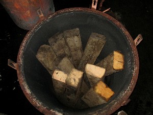 pyrolysis of cross-slipers