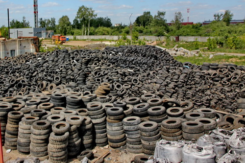 reciclaje y la utilización de llantas de desecho